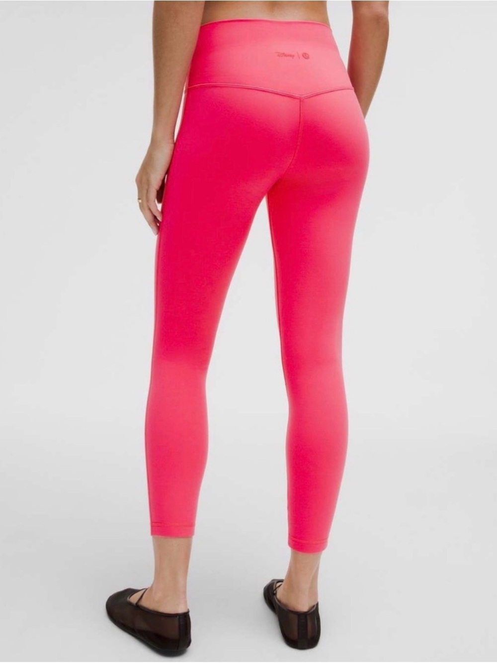 NWT Lululemon x Disney Align HR Pant 25”, Lip Gloss Minnie Mouse, Size 6 - Picture 2 of 8